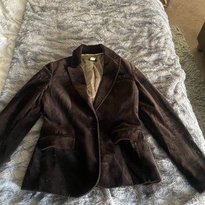 Velvet Brown J Crew vest